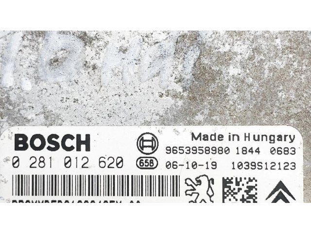 Řídící jednotka 0281012620, 9661813780   Citroen Berlingo 2000