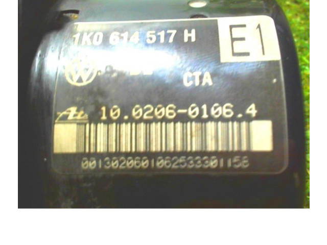 Блок АБС 1K0614517HBEF, 1K0614517HBEF Volkswagen Touran I 2003 - 2010 года