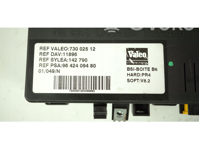 Блок комфорта 9642409480 Citroen Xsara Picasso