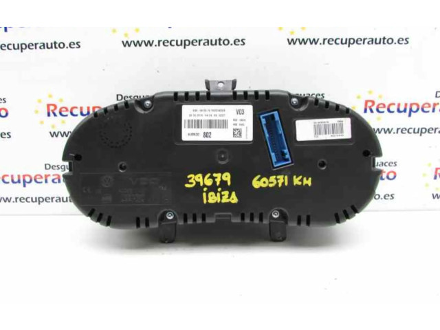 Přístrojová deska  Seat Ibiza IV (6J,6P) 2011 6J0920802  