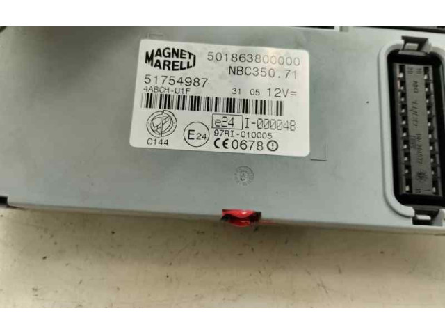 Блок управления 51754987 Lancia Musa