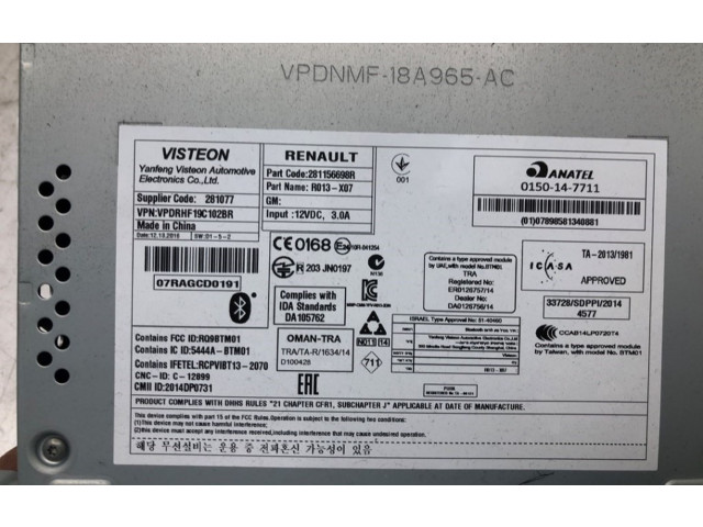 Панель приборов 248217641R, 248217641R Renault Twingo III