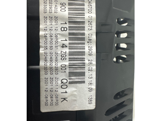 Přístrojová deska Mercedes-Benz E C207 W207 2010 A2129001814