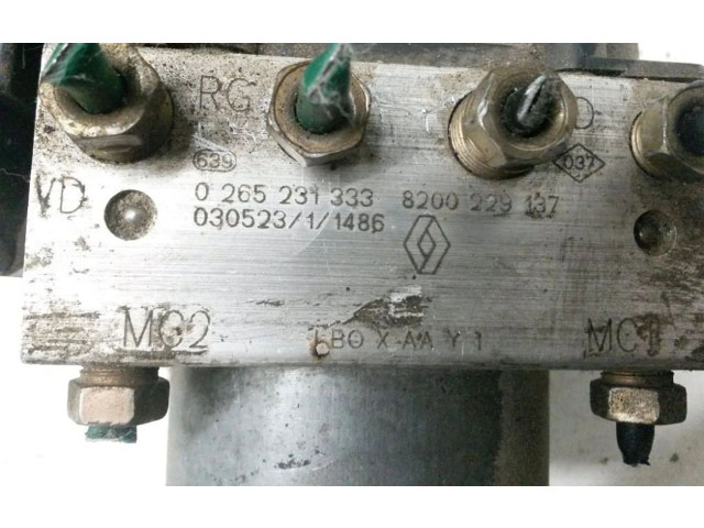 Блок АБС 0265800316, 0265800316   Renault  Clio II  1998 - 2001 года