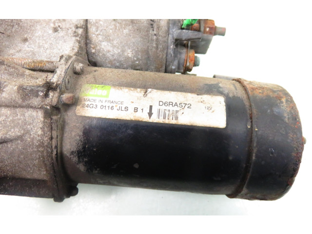 Стартер     D6RA572    Citroen C2 