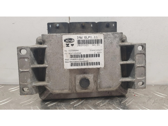 Блок управления двигателя 9650478980, 20BENZ   Citroen Xsara Picasso