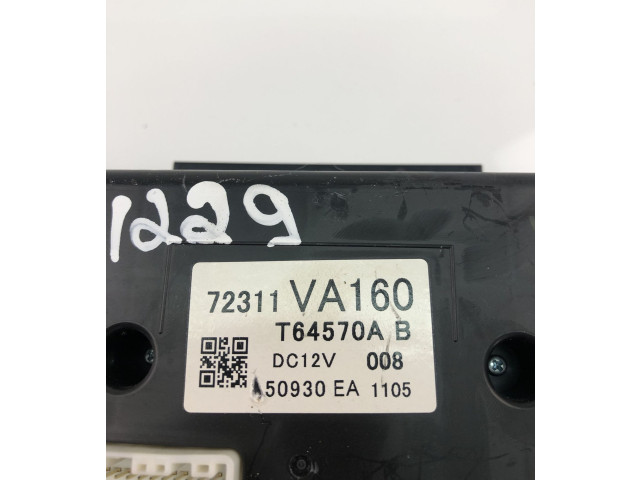 Блок управления климат-контролем 72311VA160, UK1229   Subaru Levorg