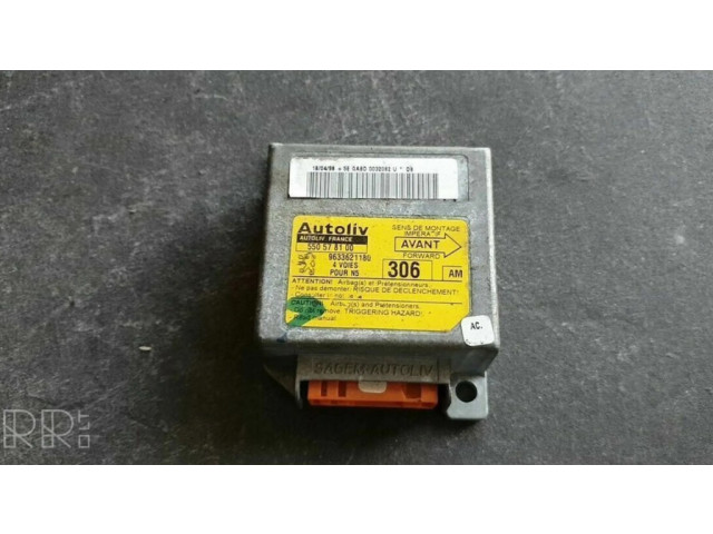 Блок подушек безопасности 9633621180   Peugeot 306