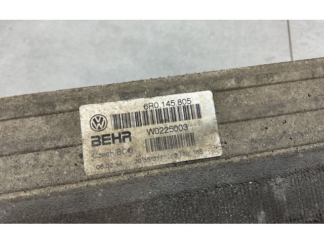 Радиатор интеркулера Audi A1 2010 - 2018 года 6R0145805