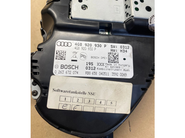 Панель приборов 4G8920981S Audi A7 S7 4G