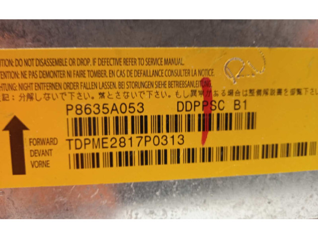 Блок подушек безопасности P8635A053, 8635A053 Mitsubishi Outlander