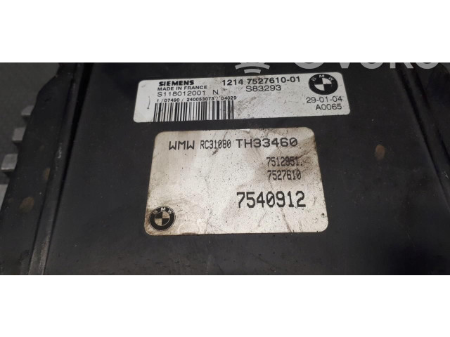 Блок управления двигателем ECU 7540912 Mini One - Cooper R50 - 53