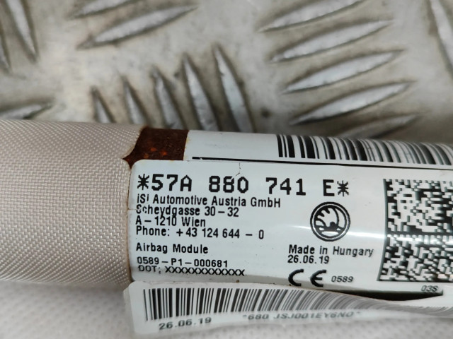 Боковая подушка безопасности 57A880741E Skoda Karoq