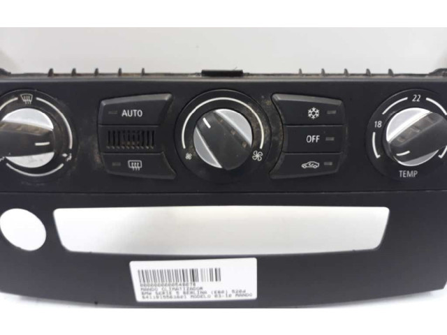 Блок управления климат-контролем 6411915563801 BMW 5 E60 E61