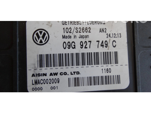 Блок управления коробкой передач 09G927749C Volkswagen Golf VII
