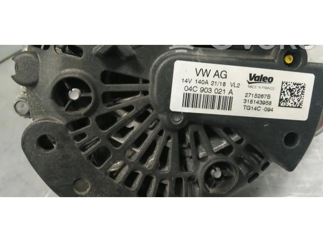 Генератор 04C903021A, 04C903021AX Volkswagen Golf VII