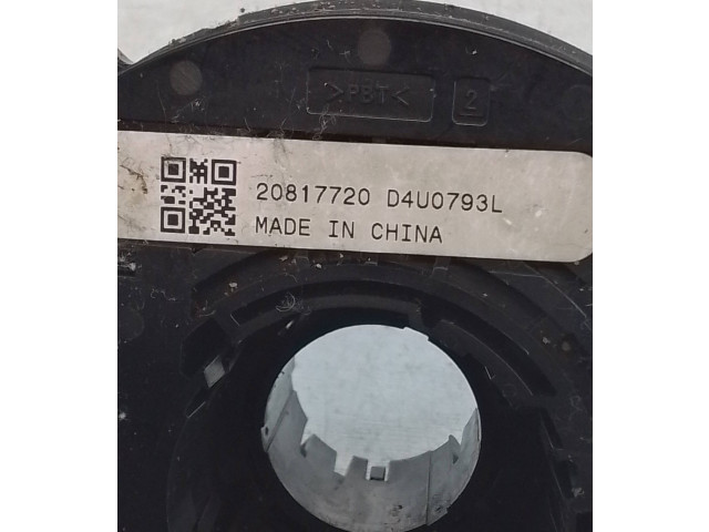 Подрулевой шлейф SRS 20817720, D4U0793L   Opel Meriva B