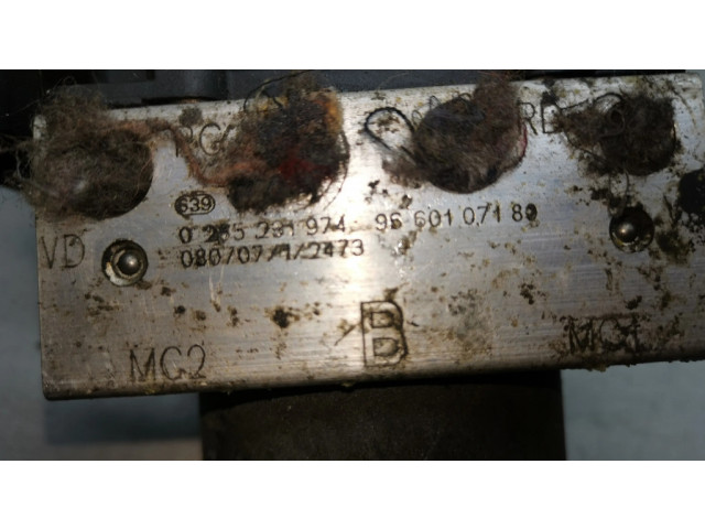 Jednotka ABS 9665701080, 0265800650 Citroen Berlingo 2009