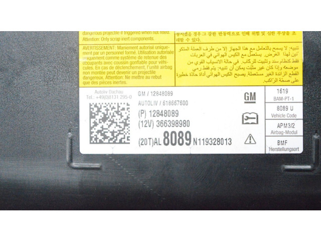 Подушка безопасности пассажира    Saab 9-5