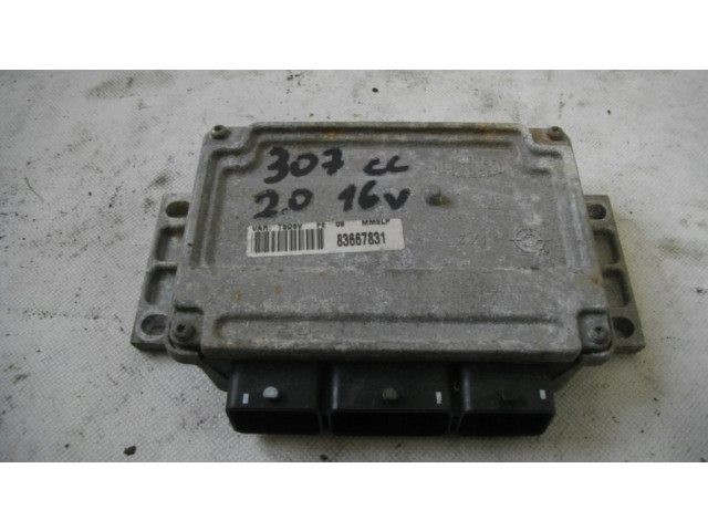 Блок управления двигателя 9654716780 Peugeot 307