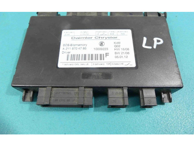 Блок комфорта A2118704785, IMPRK934622   Mercedes-Benz GL X164   