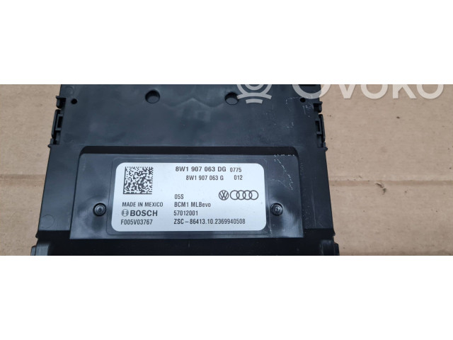 Блок комфорта 8W1907063G, 57012001 Audi Q5 SQ5