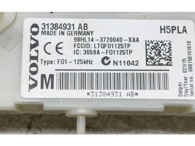 Pojistková skříňka 31384931 Volvo XC60 2015