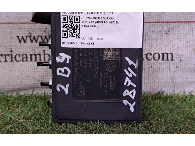 Блок АБС CRKB Volkswagen Golf VII 2013 - 2019 года