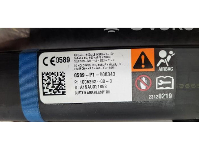 Боковая подушка безопасности 0589P1000343, 100526200D   Tesla Model S