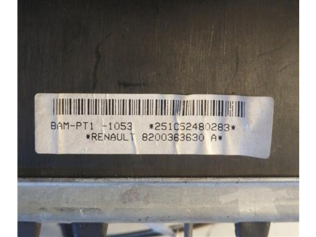 Подушка безопасности водителя 8200363630A, 8200363630A Renault Clio III