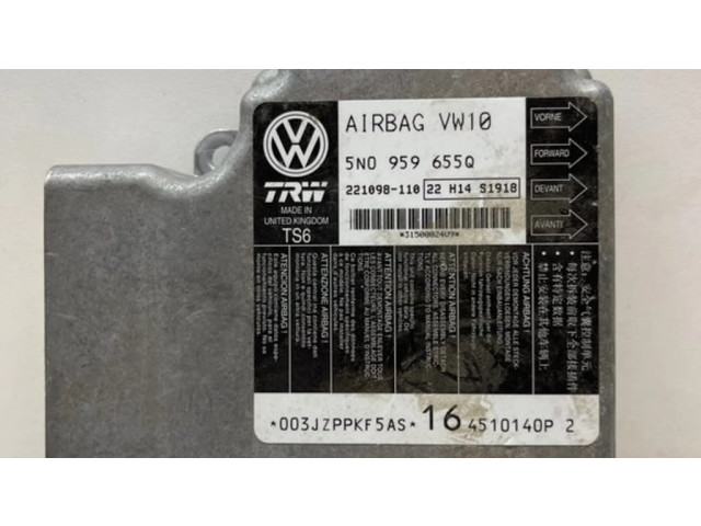 Блок подушек безопасности 5N0959655Q, 003JZPPKF5AS   Volkswagen PASSAT CC