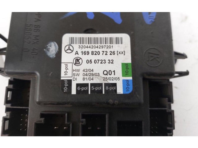 Блок управления A1698207226, A1698207226 Mercedes-Benz A W169