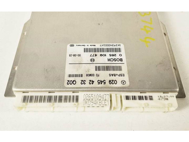 Блок управления АБС 0265109477, 0295454232   Mercedes-Benz A W168