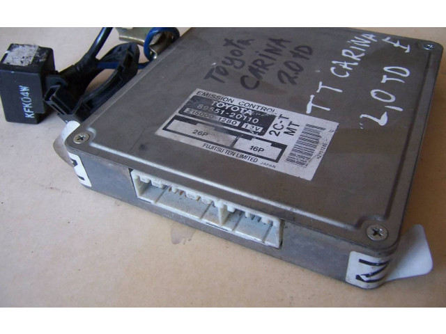 Řídící jednotka 89551-20110, 215000-1280 Toyota Carina T190 1992