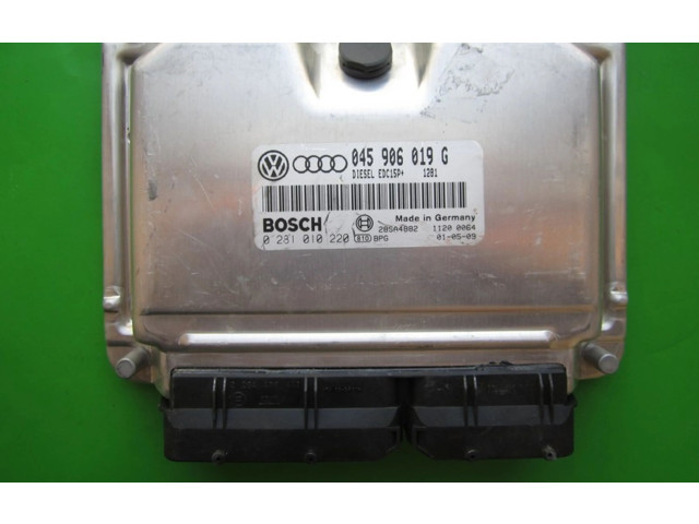 Блок управления двигателем Блок управления 045906019G, 0281010220 Audi A2