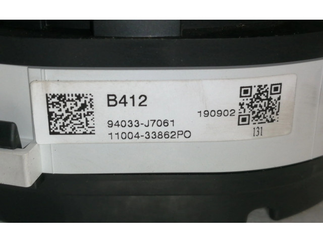 Турбина Спидометр (приборный щиток) KIA Xceed 94033J7061, 116420319X для двигателя G3LC