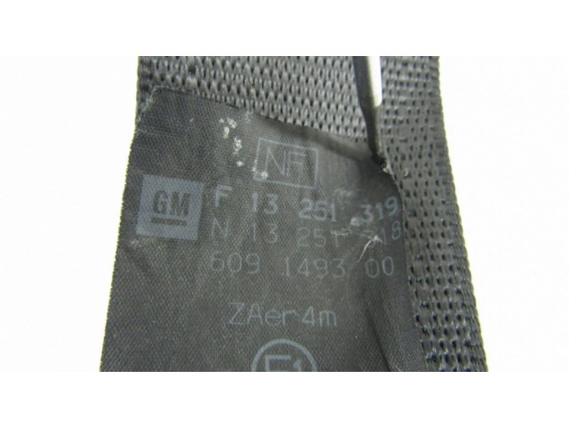 Задний ремень безопасности