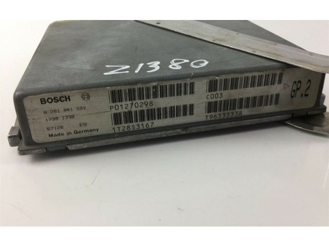 Блок управления P01270298, Z1380 Volvo V70