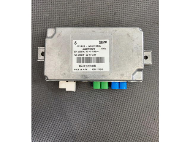 Модуль блока управления камерой A2059001519, A2059001519 Mercedes-Benz C W205 2014