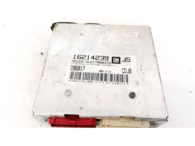 Řídící jednotka 16214239, D96017 Opel Tigra A 1998