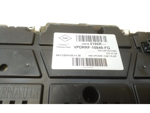 Панель приборов 248105186R   Renault Trafic III (X82)       