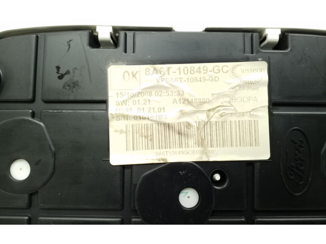 Панель приборов 8A6T10849GC   Ford Fiesta       
