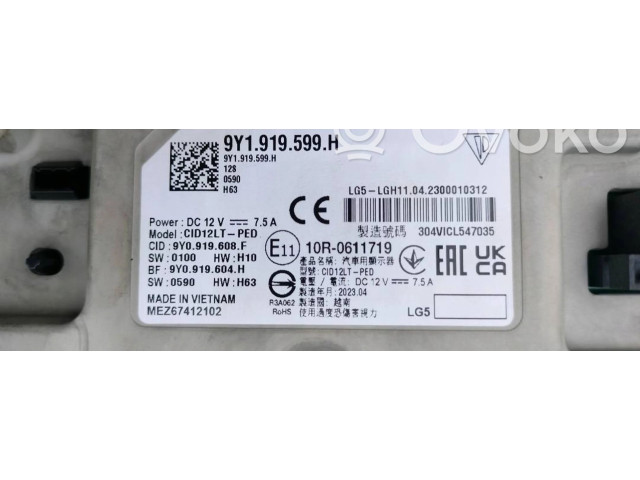 Дисплей 9Y1919599H, 10R0611719 Porsche Cayenne (9Y0 9Y3)