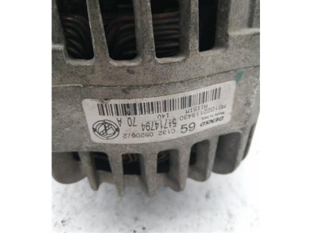 Генератор DAN517, 51714794   Fiat Punto (199)      