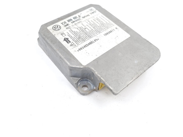 Блок подушек безопасности 1C0909601A, 5WK43123 Skoda Fabia Mk1 (6Y)