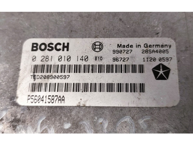 Блок управления двигателя P56041587AA Jeep Grand Cherokee (WJ)