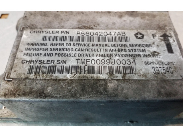 Блок подушек безопасности P56042047AB, 39754C Jeep Grand Cherokee (WJ)