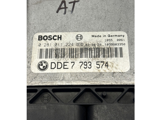 Řídící jednotka 7793574, 0281011224 BMW 5 E60 E61 2004