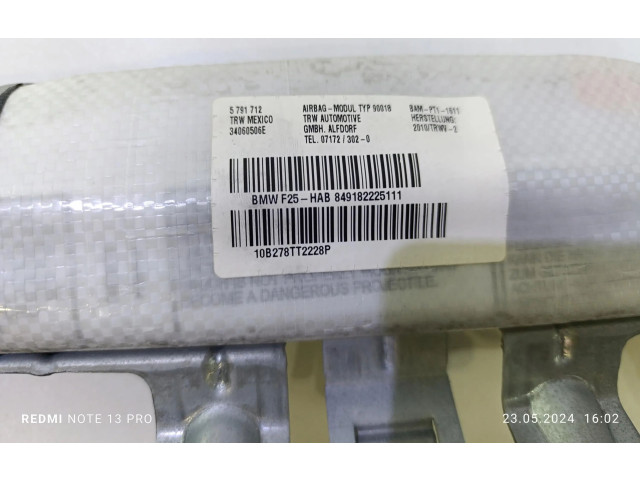 Боковая подушка безопасности    BMW X3 F25
