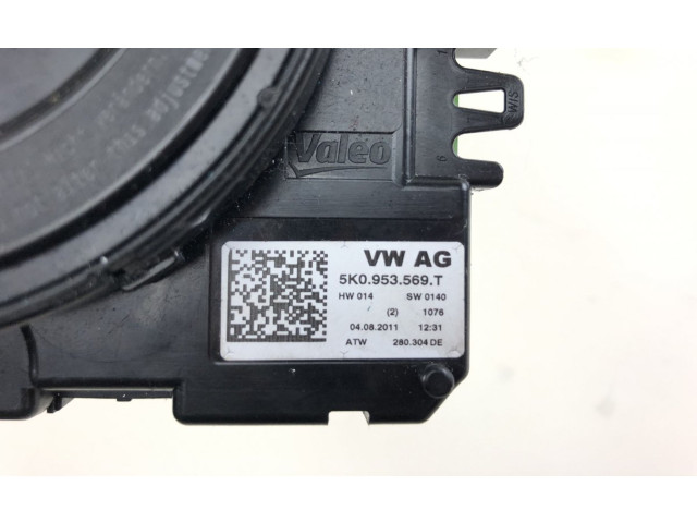 Подрулевой шлейф SRS 280302DE, 5K0953569AB   Volkswagen PASSAT B7 USA